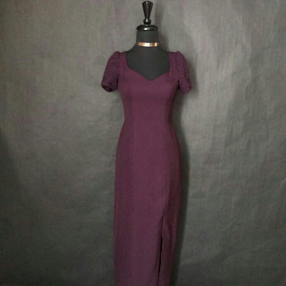 JCPenneyByAngelo Vintage Sweetheart Maxi Dress SzS